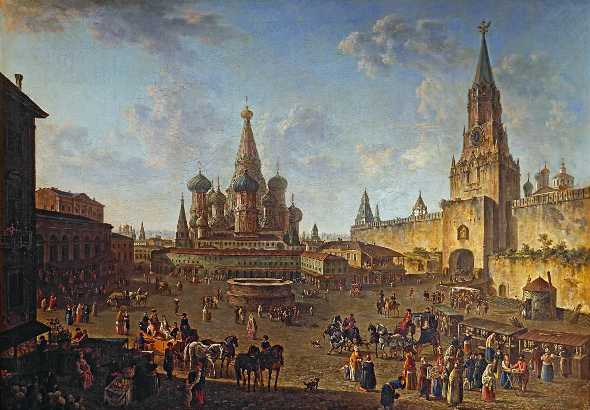 red square in moscow